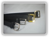 Cinturones de vestir y cintos con hebilla dorada o plateada