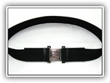 Cinto de nylon con hebillas con logo.